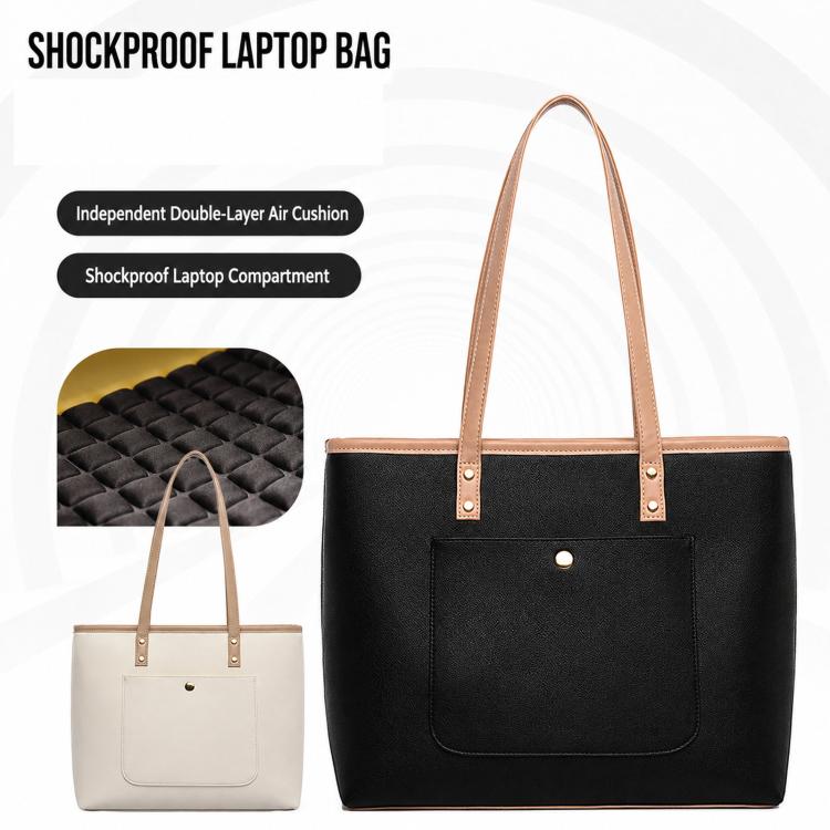Borsa Tote in Pelle PU per Laptop 13.3-16 pollici