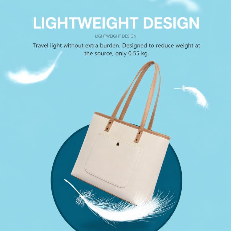 Borsa Tote in Pelle PU per Laptop 13.3-16 pollici