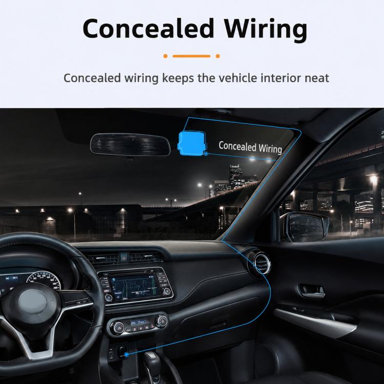 AI Dual Dash Cam Front 1080P Rear 720P With ADAS & DMS Driver Fatigue Warning, Standard Local Recording Model, GPS Version, GPS+WiFi Version, GPS+4G Version, GPS+4G+WiFi Version