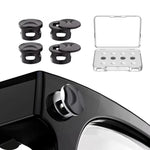 For Meta Ray-Ban Wayfarer / Skyler / Headliner 4pcs /Box Smart Glasses Privacy LED Light Cover Cap