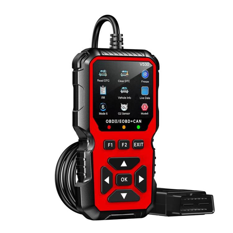 Lettore Codici Guasto Auto OBD2 Diagnostico Rosso