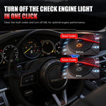 Car Fault Diagnostic Scanner OBD2 Engine Fault Code Reader, Red