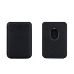 Portafoglio magnetico per cellulare, doppio strato in pelle con porta carte e 23 magneti N52