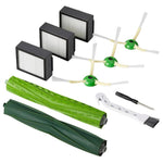 Main Brush & Filter Vacuum Accessories For iRrobot Roomba i7 / i7+ / i3 / E5 / i3+ / i4 / i6, 1+3+3+1