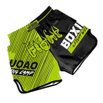 ZhuoAo Muay Thai Boxing Shorts Kickboxing & Sanda Training Fight Shorts For Men & Women, M