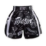 ZhuoAo Muay Thai Boxing Shorts Kickboxing & Sanda Training Fight Shorts For Men & Women, M