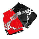 ZhuoAo Muay Thai Boxing Shorts Kickboxing & Sanda Training Fight Shorts For Men & Women, L