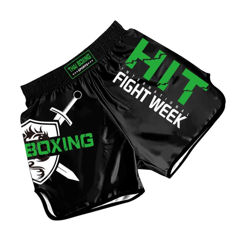 Pantaloncini Muay Thai ZhuoAo XL in Poliestere