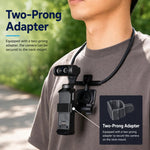 For Insta360 Luna Ultra Neck Mount And Wrist Strap Holder Kit Action Camera And Remote, 4-Piece Set, 5-Piece Set