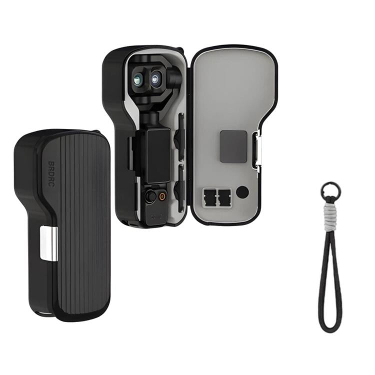 Per DJI Osmo Pocket 4P BRDRC, copriobiettivo, schermo, custodia antiurto, porta filtri