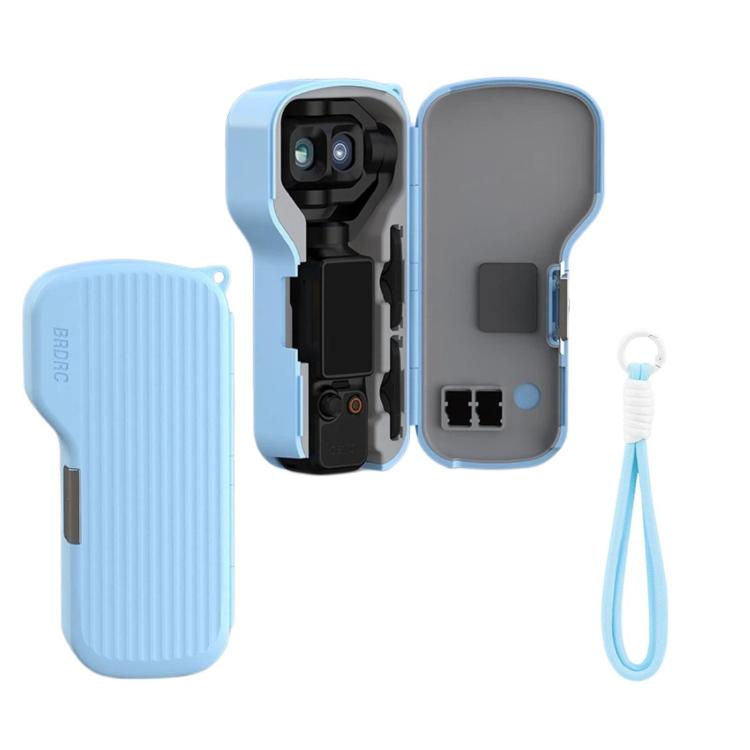 Per DJI Osmo Pocket 4P BRDRC, copriobiettivo, schermo, custodia antiurto, porta filtri