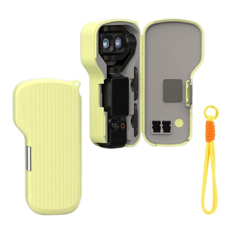 Per DJI Osmo Pocket 4P BRDRC, copriobiettivo, schermo, custodia antiurto, porta filtri
