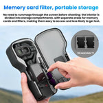 Per DJI Osmo Pocket 4P BRDRC, copriobiettivo, schermo, custodia antiurto, porta filtri