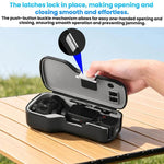 Per DJI Osmo Pocket 4P BRDRC, copriobiettivo, schermo, custodia antiurto, porta filtri