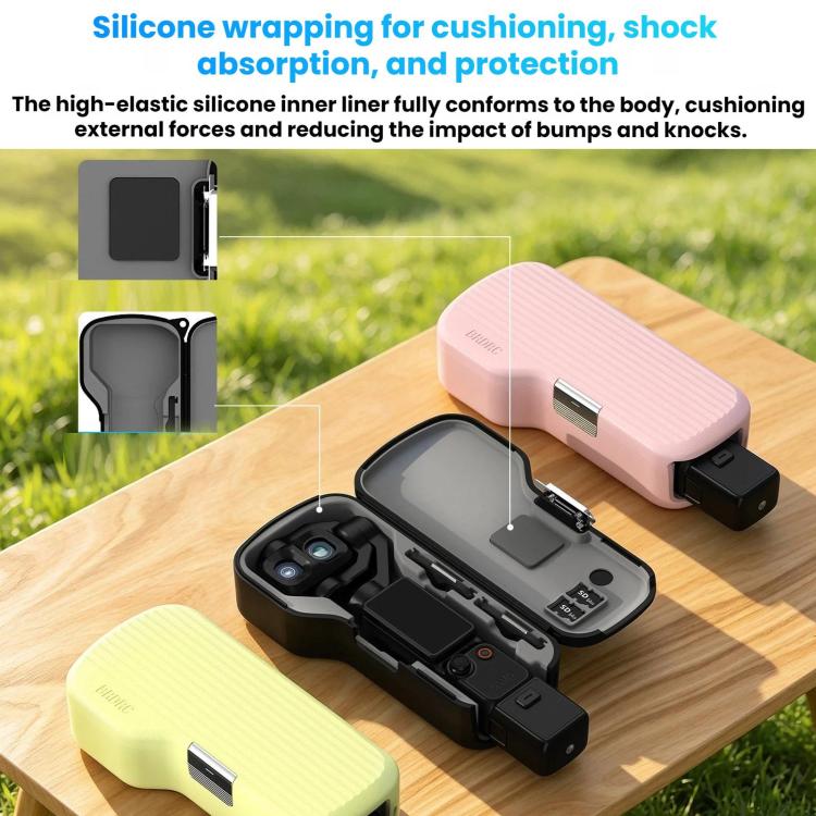 Per DJI Osmo Pocket 4P BRDRC, copriobiettivo, schermo, custodia antiurto, porta filtri