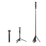 Asta di prolunga per selfie con testa a sfera Flymile per DJI, Insta360, GoPro e altre action camera