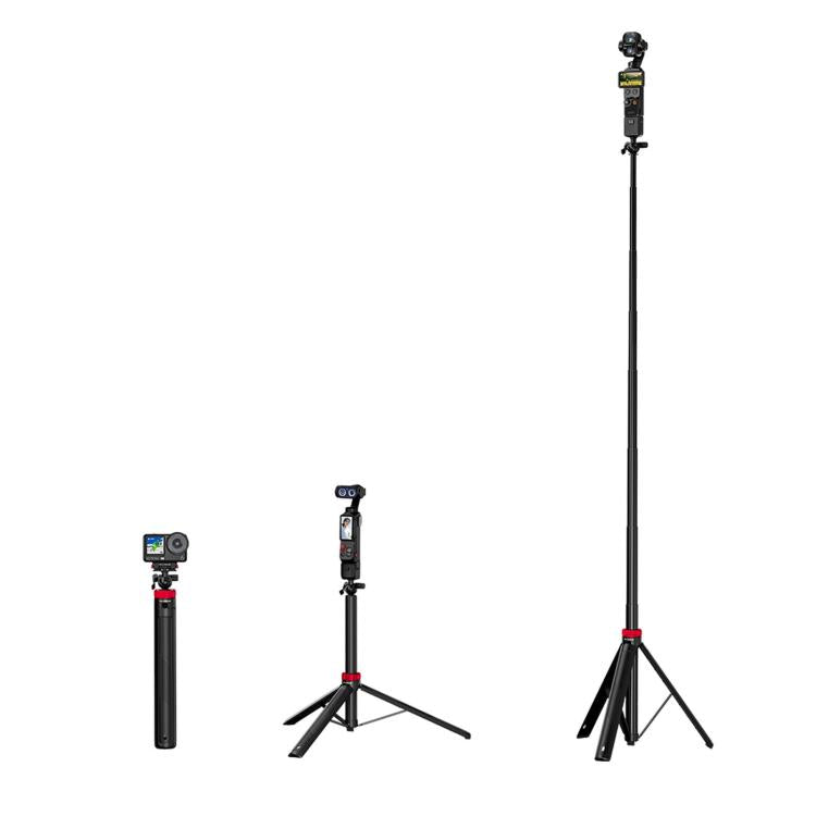 Asta di prolunga per selfie con testa a sfera Flymile per DJI, Insta360, GoPro e altre action camera