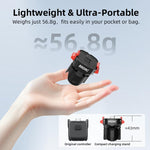 Per Insta360 Luna Ultra BRDRC Clip magnetica a sgancio rapido per treppiede di ricarica.