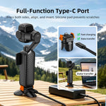 Per DJI Osmo Pocket 4P / 4 / 3 BRDRC Treppiede magnetico a sgancio rapido con funzione di ricarica.
