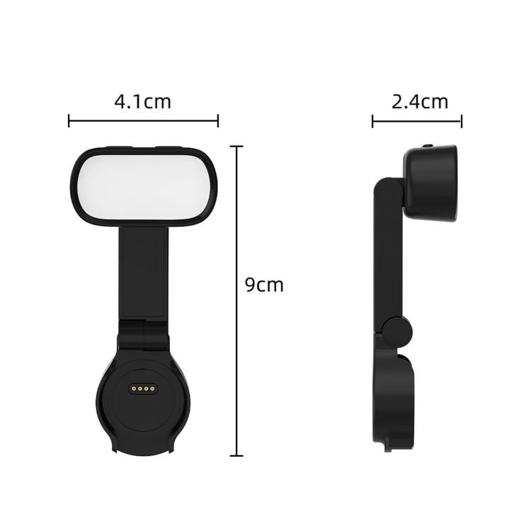 Per DJI Osmo Pocket 4 BRDRC Gimbal portatile per fotocamera, luce di riempimento per selfie