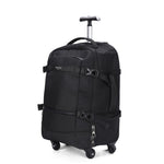 AOKING 20 Inch Rolling Backpack With 360-Degree Spinner Wheels Laptop Bag With Exterior Side Pocket