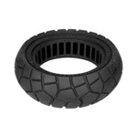 Ulip 80/50-6.5 Off-Road Solid Tire for Electric Scooter 10 Inch Puncture-Proof Flat-Free Rubber Replacement Tire