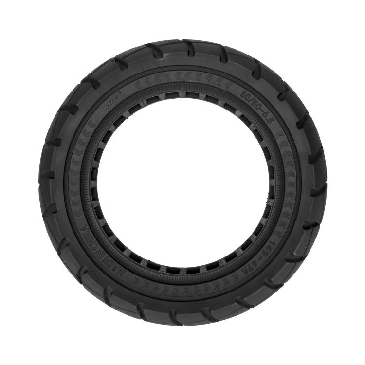 Ulip 80/50-6.5 Off-Road Solid Tire for Electric Scooter 10 Inch Puncture-Proof Flat-Free Rubber Replacement Tire