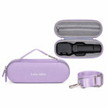 For Insta360 Luna Ultra Carrying Case Portable Hard Shell Storage Bag, Black, Gray, Purple, Pink, With Shoulder Strap Black, With Shoulder Strap Gray, With Shoulder Strap Purple, With Shoulder Strap Pink