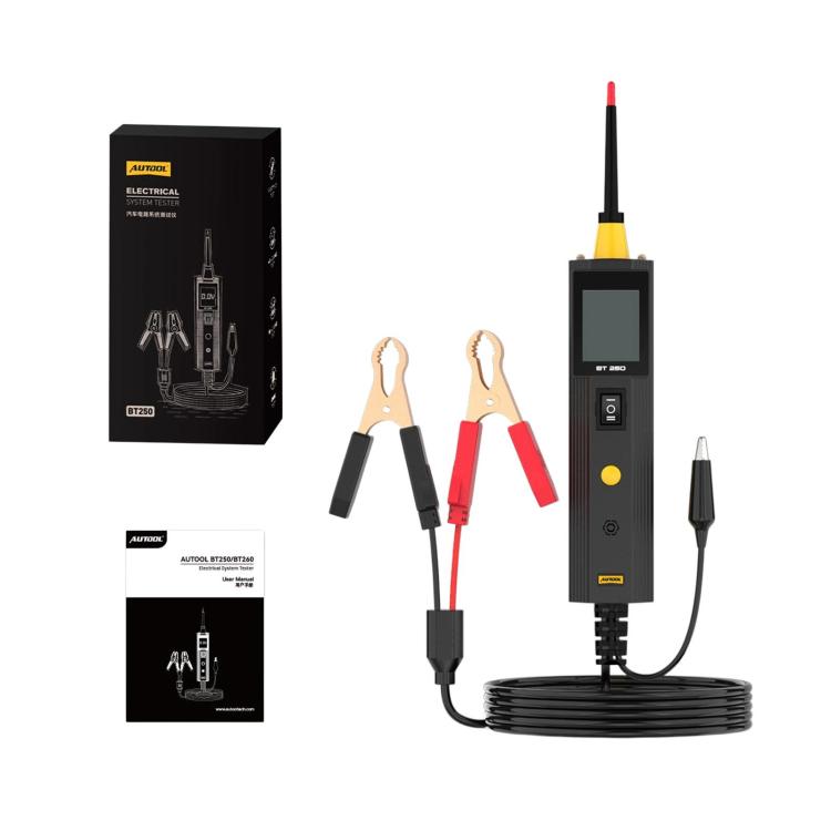 AUTOOL BT250 Multifunctional Automotive Test Pen Voltage & Resistance Detector