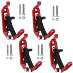 Zinc Alloy Fire-fighting Equipment Fixing Roof Rack Multi-functional Clamp, Red 2pcs /Set, Red 4pcs /Set, Red 6pcs /Set, Orange 2pcs /Set, Orange 4pcs /Set, Orange 6pcs /Set, Black 2pcs /Set, Black 4pcs /Set, Black 6pcs /Set