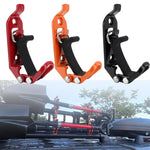 Zinc Alloy Fire-fighting Equipment Fixing Roof Rack Multi-functional Clamp, Red 2pcs /Set, Red 4pcs /Set, Red 6pcs /Set, Orange 2pcs /Set, Orange 4pcs /Set, Orange 6pcs /Set, Black 2pcs /Set, Black 4pcs /Set, Black 6pcs /Set
