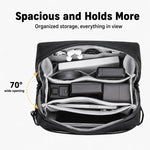 Custodia da viaggio per organizer elettronici, resistente all'acqua, per cavi e accessori.