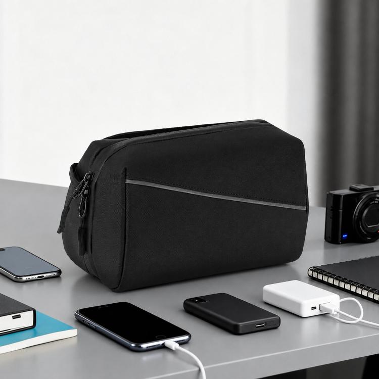Custodia da viaggio per organizer elettronici, resistente all'acqua, per cavi e accessori.