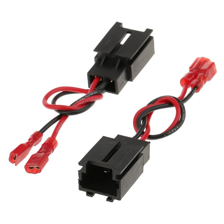 PC2-821 2pcs For Peugeot Citroen C2 1999-2015 Car Audio Speaker Wiring Harness, For Peugeot Citroen C2
