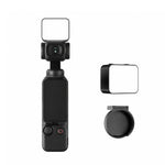 Luce di riempimento magnetica a LED dimmerabile per vlog video per DJI Osmo Pocket 3., Three Lamp, Dual Lamp, Single Lamp