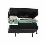 Waveshare 21176 Custodia scanalata in alluminio a strisce per Raspberry Pi 4, 21176