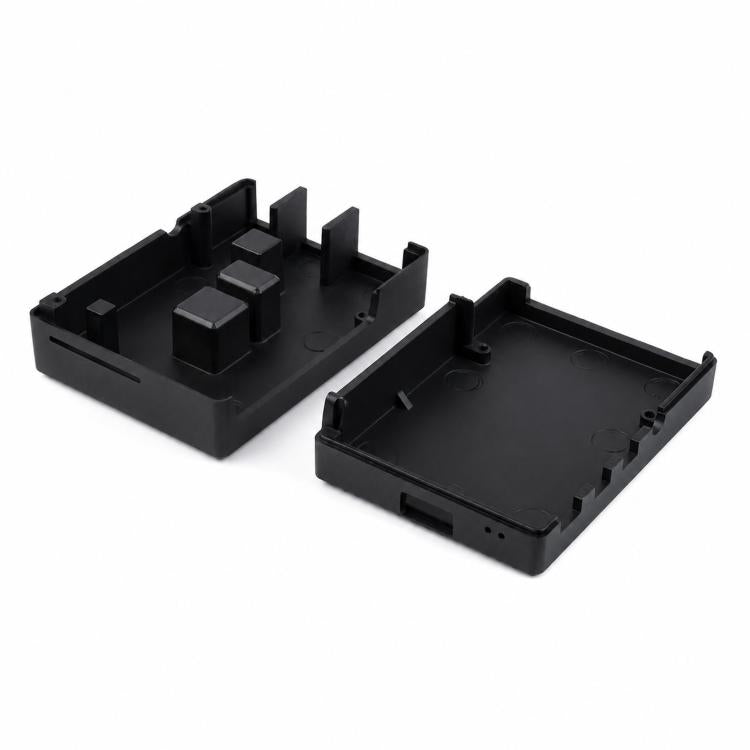 Waveshare 21176 Custodia scanalata in alluminio a strisce per Raspberry Pi 4, 21176