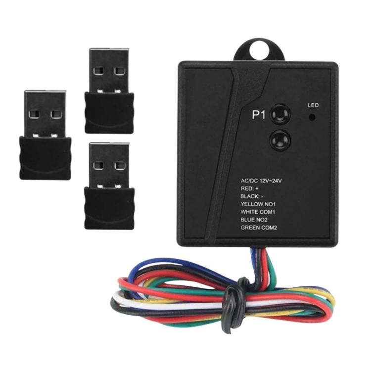 Controller di accesso intelligente Bluetooth universale induttivo per porte elettriche di veicoli., 1 x USB, 2 x USB, 3 x USB