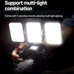 Luce per smartphone, mini luce tascabile portatile, lampada LED per fotografia e video all'aperto, K-05 Dual Temperature, MJ-05 RGB