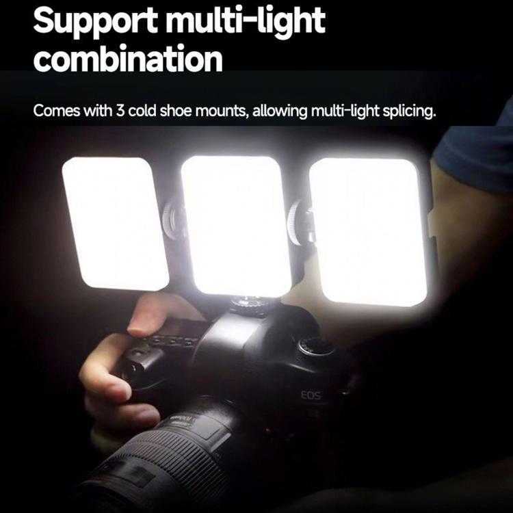 Luce per smartphone, mini luce tascabile portatile, lampada LED per fotografia e video all'aperto, K-05 Dual Temperature, MJ-05 RGB