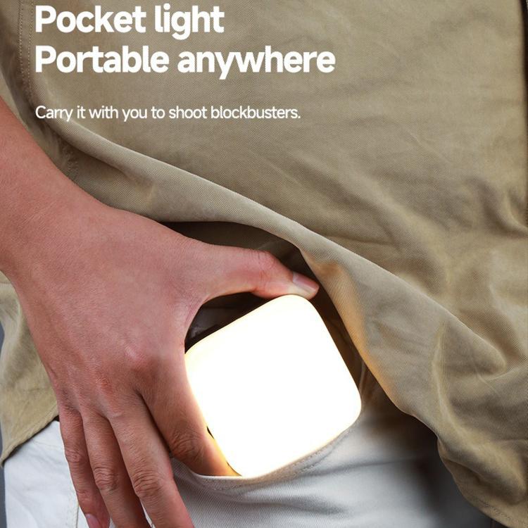 Luce per smartphone, mini luce tascabile portatile, lampada LED per fotografia e video all'aperto, K-05 Dual Temperature, MJ-05 RGB