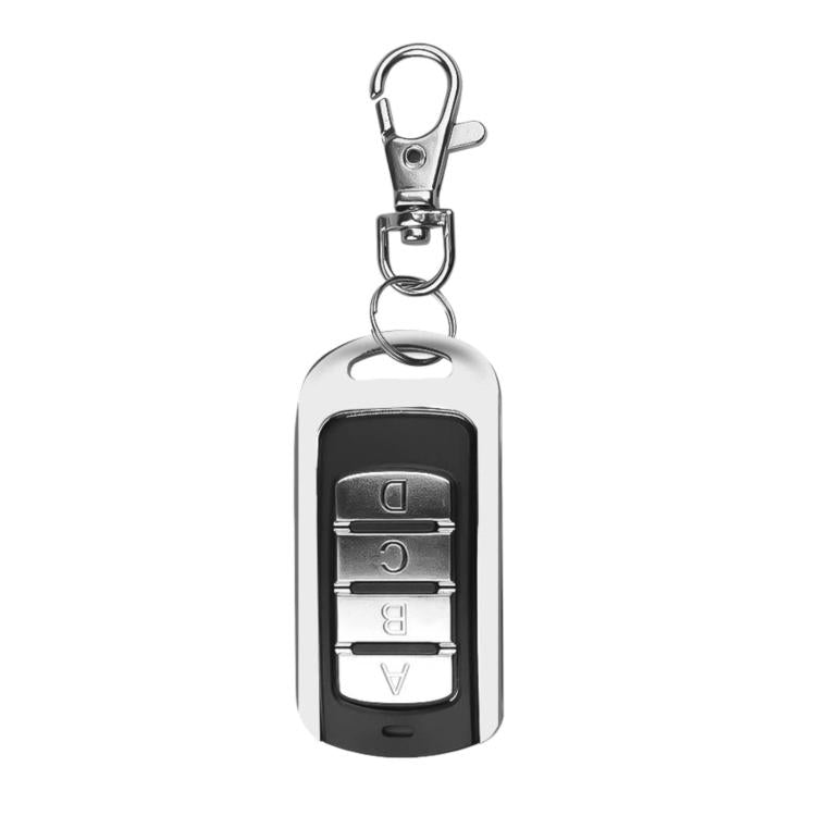Telecomando con funzione di copia a codice variabile e codice fisso con salto di frequenza automatico da 280 a 868 MHz.