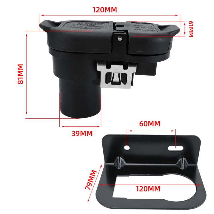 Cablaggio con connettore per presa rimorchio plug-and-play per autoveicoli, BL3Z-13A576-B, 9L3Z-15A416-A