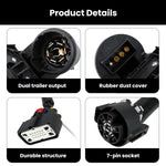 Cablaggio con connettore per presa rimorchio plug-and-play per autoveicoli, BL3Z-13A576-B, 9L3Z-15A416-A