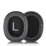 Cuscinetti auricolari di ricambio in morbida schiuma per cuffie QCY H4 (1 paio)., Protein Leather Black, Stitched Leather Black, Football Mesh Black, Ice Silk Black, Protein Leather Light Gold