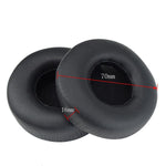 Cuscinetti auricolari di ricambio in morbida similpelle per cuffie Sony DR-BTN200 (2 pezzi).
