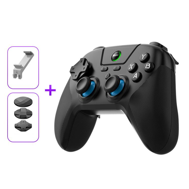 Controller di gioco BSP G3 Tri-Mode con joystick in carbonio e tasti macro per PC / Switch / PS4 / iOS e Android, With Stand White, With Stand Black, With Stand Pink, With Stand Purple, With Receiver White, With Receiver Black, With Receiver Pink      ...