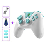 Controller di gioco BSP G3 Tri-Mode con joystick in carbonio e tasti macro per PC / Switch / PS4 / iOS e Android, With Stand White, With Stand Black, With Stand Pink, With Stand Purple, With Receiver White, With Receiver Black, With Receiver Pink      ...