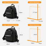 Borsa a tracolla compatta per fotocamera, con scomparti per schede SD per mirrorless e accessori., Cwatcun D333 Small, Cwatcun D333 Large