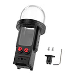 Custodia impermeabile in alluminio per DJI Osmo Pocket 3, resistente fino a 80 metri per immersioni profonde., Standard, Universal Dual-Card, Magnetic Quick-Release Dual-Card, 1 inch Ball Head